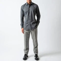 XACUS ACTIVE SHIRT MELANGE GREY -jupiter shop XACUSACTIVESKJORTA 1