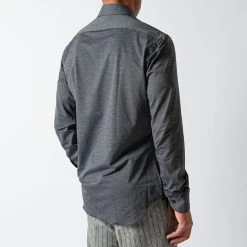 XACUS ACTIVE SHIRT MELANGE GREY -jupiter shop XACUSACTIVESKJORTA 7