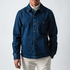 XACUS DENIM OVERSHIRT DENIM