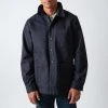XACUS HEAVY TWILL GABARDINE OVERSHIRT NAVY -jupiter shop XACUSOVERSHIRT 5