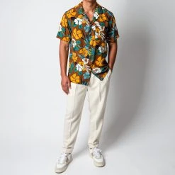 XACUS SHORT SLEEVE BOWLING SHIRT MULTI -jupiter shop XACUSSKJORTA 2 e1957c12 c6a9 4d7f 9b27 5134fb4d6f0a