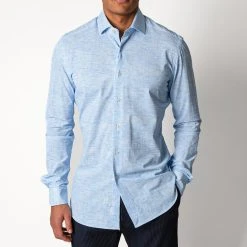 XACUS ACTIVE SHIRT LIGHT BLUE MELANGE