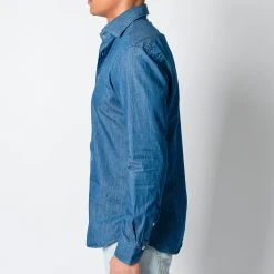 XACUS COTTON CHAMBRAY SHIRT DENIM -jupiter shop XACUSSKJORTA 4 8cd2ba4c 64f1 4c26 a097 b73f4b08720f
