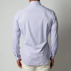 XACUS ACTIVE SHIRT BUSINESS STRIPE PURPLE -jupiter shop XACUSSKJORTA 5 4c91ce06 c7af 4d92 91a5 99a0550c7205
