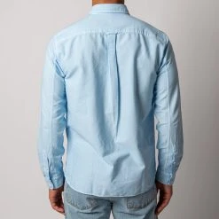 XACUS WASHED CASUAL OXFORD SHIRT LIGHT BLUE -jupiter shop XACUSSKJORTA 6 25b9eabb cb11 4b34 8868 8149b0082592