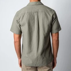 XACUS STRUCTURED SS BOWLING SHIRT WITH POCKET GREEN -jupiter shop XACUSSKJORTA 6 772c2fa4 ebdf 4e83 bfce 482a060ece13