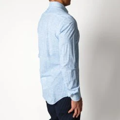 XACUS ACTIVE SHIRT LIGHT BLUE MELANGE -jupiter shop XACUSSKJORTA 7 9f1c47fd 0423 446b 99ac a4b6876b0a6a