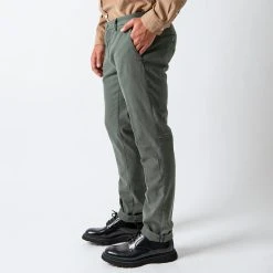 MASON'S MILANO PIQUE TROUSER GREEN -jupiter shop masonbyxa 7